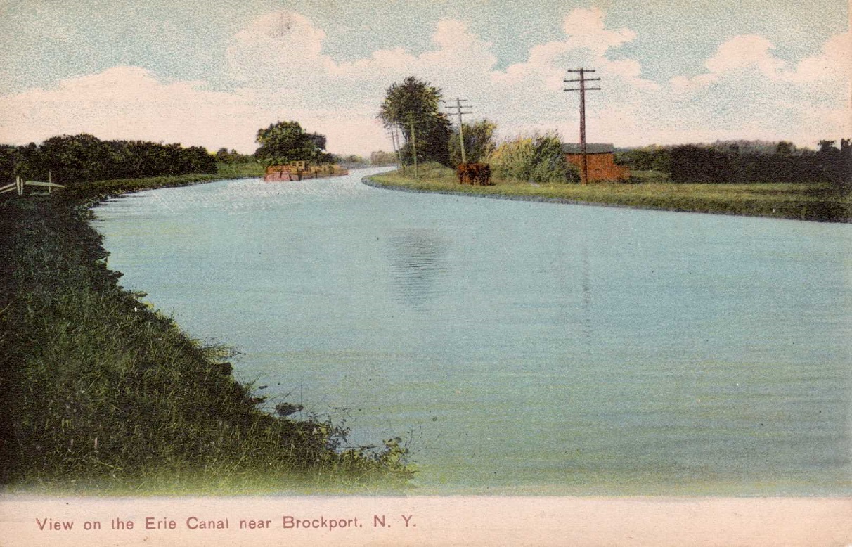 Old Postcards from Brockport New York