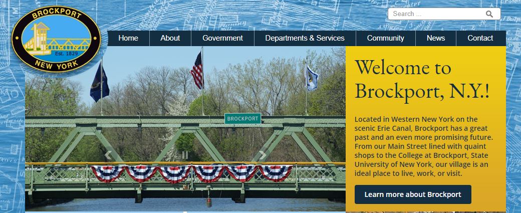 An afternoon walk along the Erie Canal in Brockport