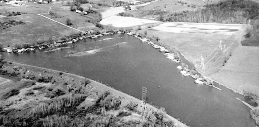 The Oxbow Lake Embankment Dam in Perinton – 1918 vs 2018 Comparison